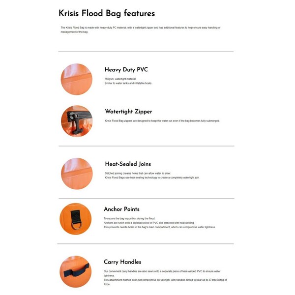 Protection Bag Orange - Standard/Medium - 59 X 79.7 X 59 Deployed